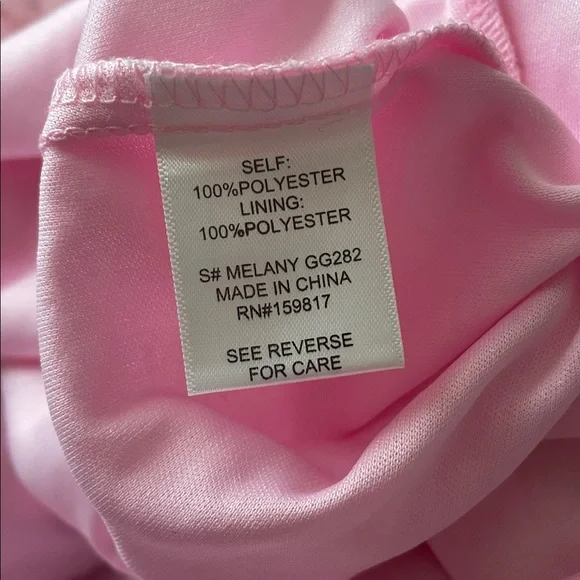 Altar'd State Pink Dress With Red Glitter Hearts - Picture 6 of 6